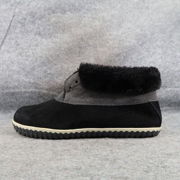 Sperry Shoes Womens 9 Duck Boot Slipper Chukka Elayna Leather Faux Fur Top Sider - Picture 3 of 14